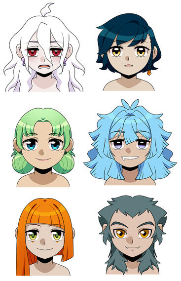 Chibi Head Icons